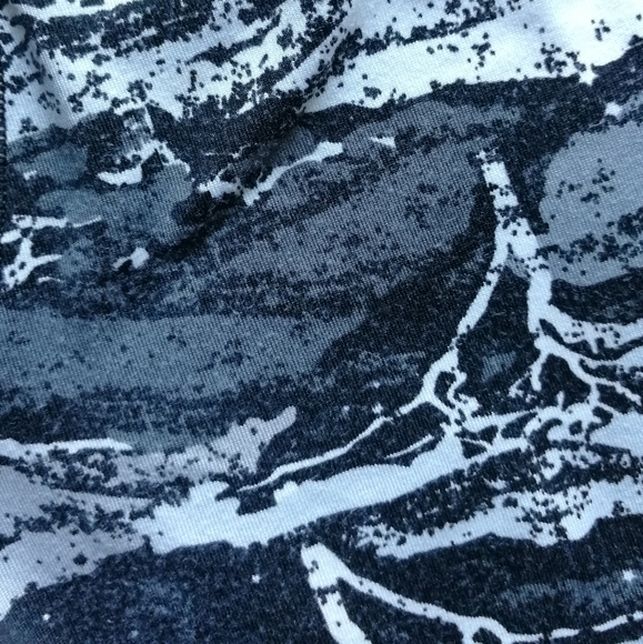 AERIE chill play move leggings black white tree of life camo print XXS - Picture 7 of 7